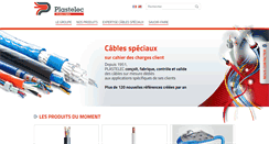 Desktop Screenshot of plastelec.com